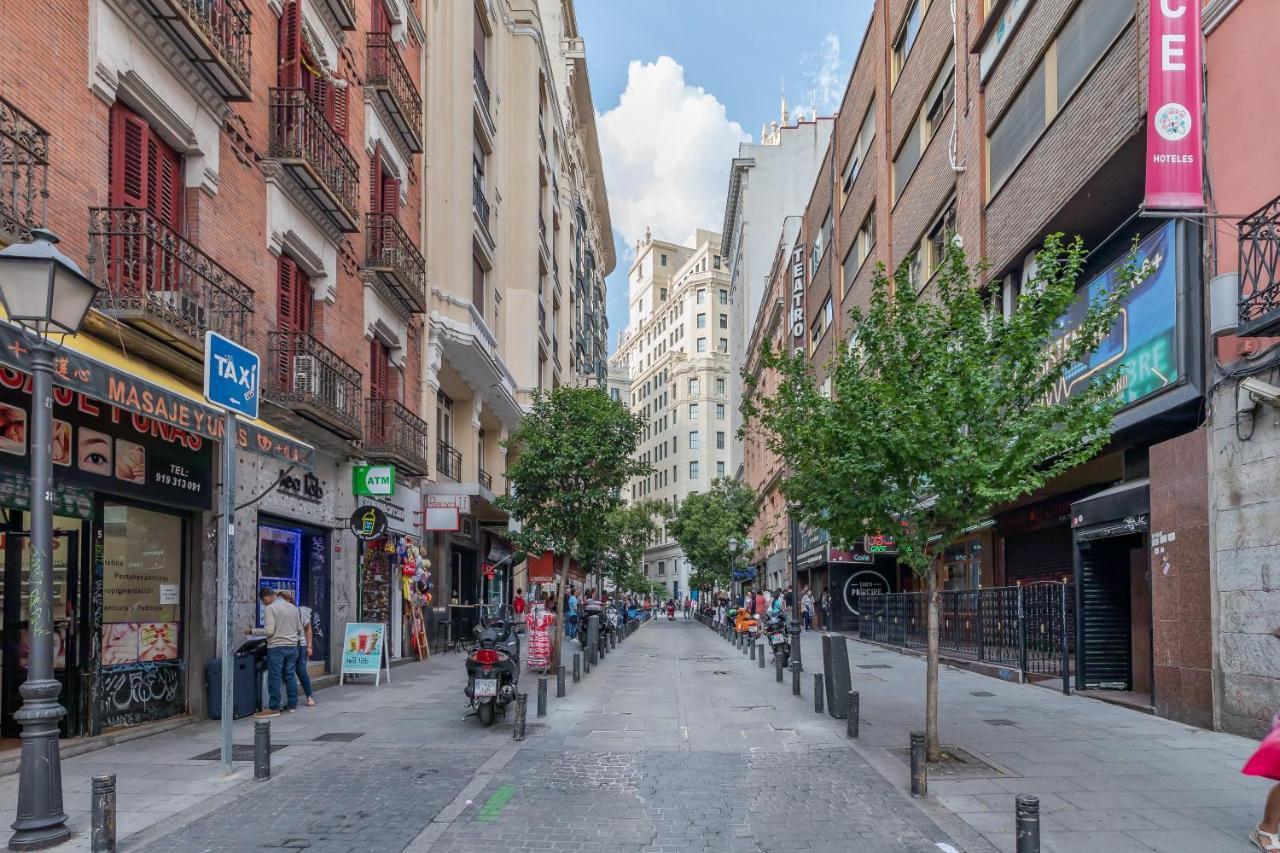 Centrico Apt A Unos Pasos De Gran Via Lägenhet Madrid Exteriör bild